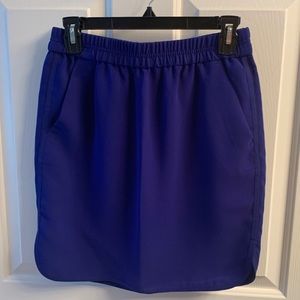 J. Crew blue skirt